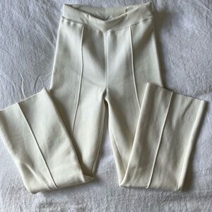 White + Warren Superfine Organic Cotton Kick Flare Pant